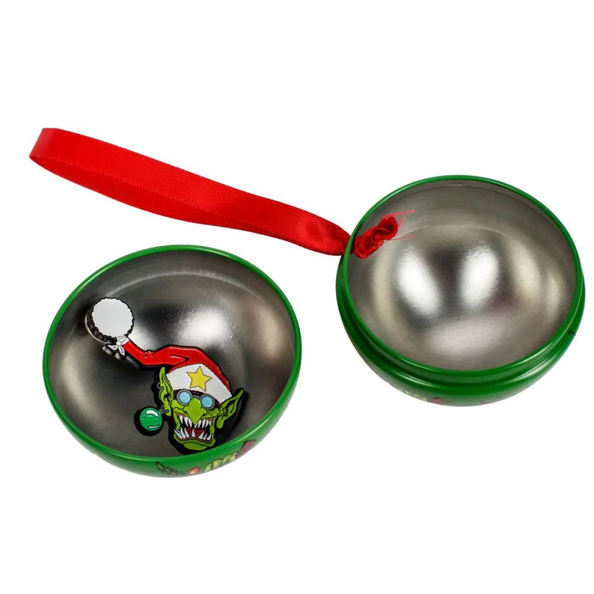 Warhammer Red Gobbo Bauble with Pin - Image 2