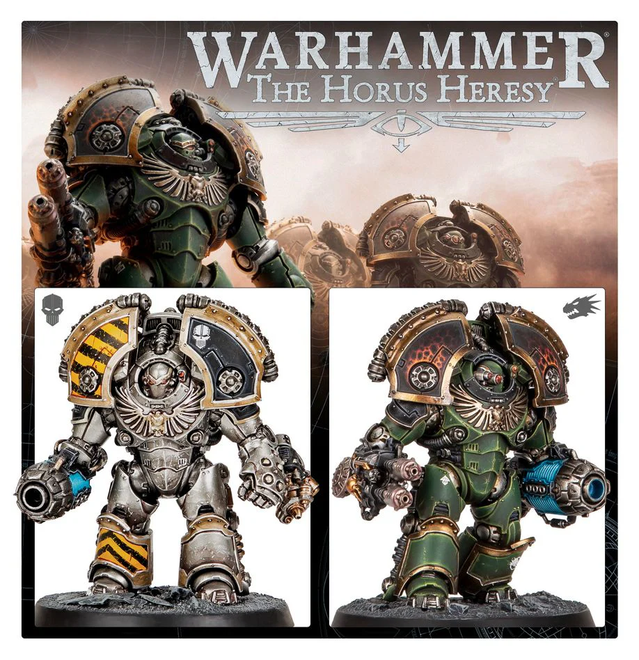 Warhammer: The Horus Heresy: Saturnine Terminator Squad - Image 4