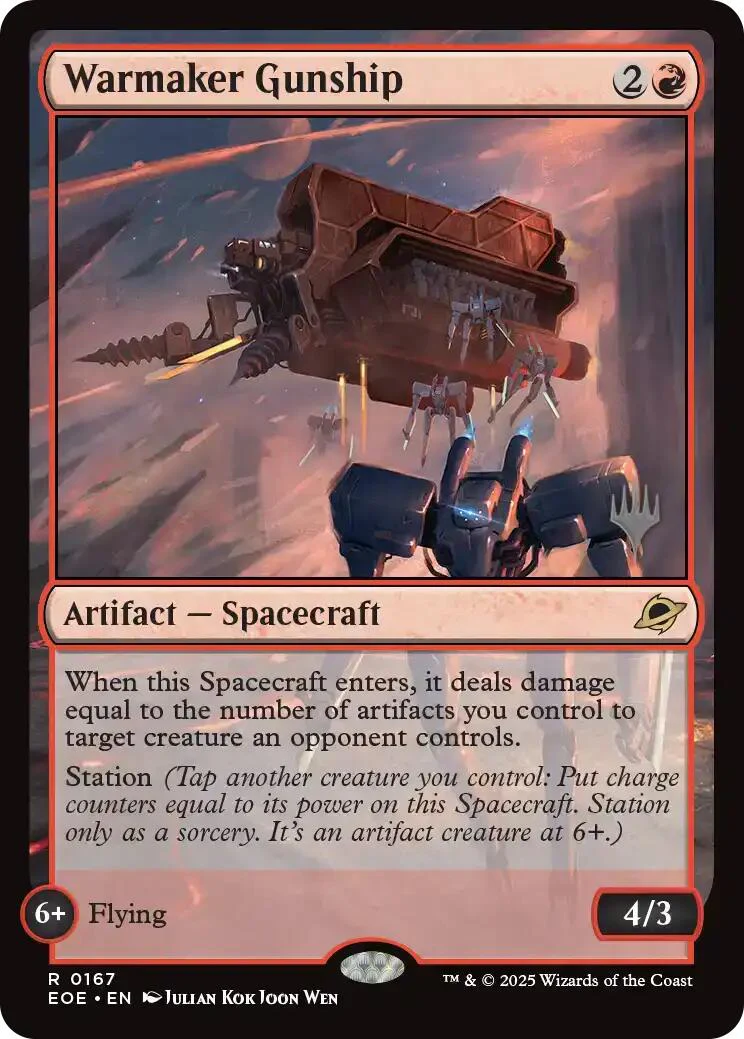 Warmaker Gunship (Promo Pack) [Edge of Eternities Promo Pack]