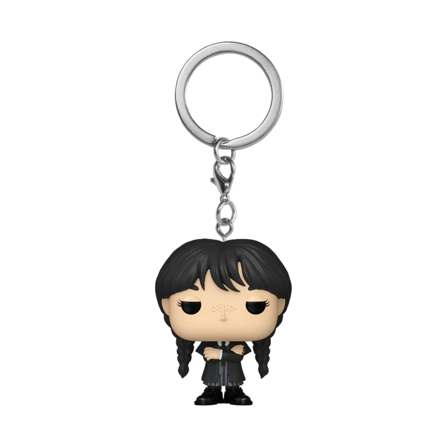 Wednesday (TV) - Wednesday Addams (Coat) Pop! Keychain - Image 2